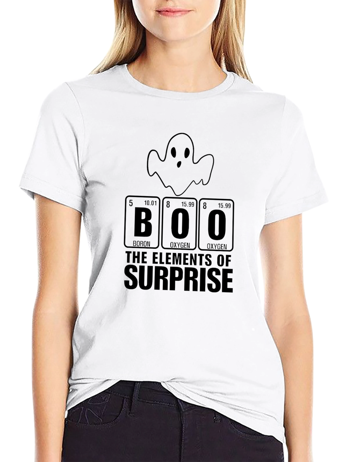 Boo Elements of Surprise Black T-Shirt