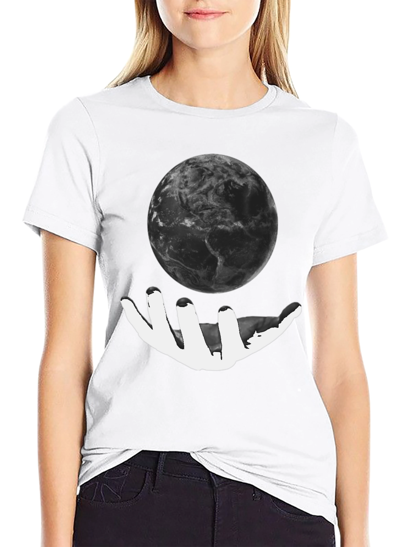 Abstract Graphic Print T-Shirt