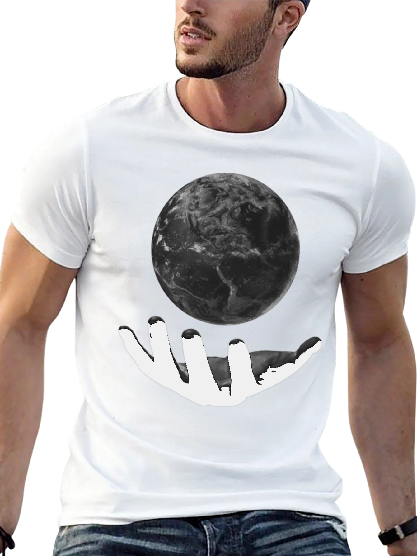 Abstract Graphic Print T-Shirt