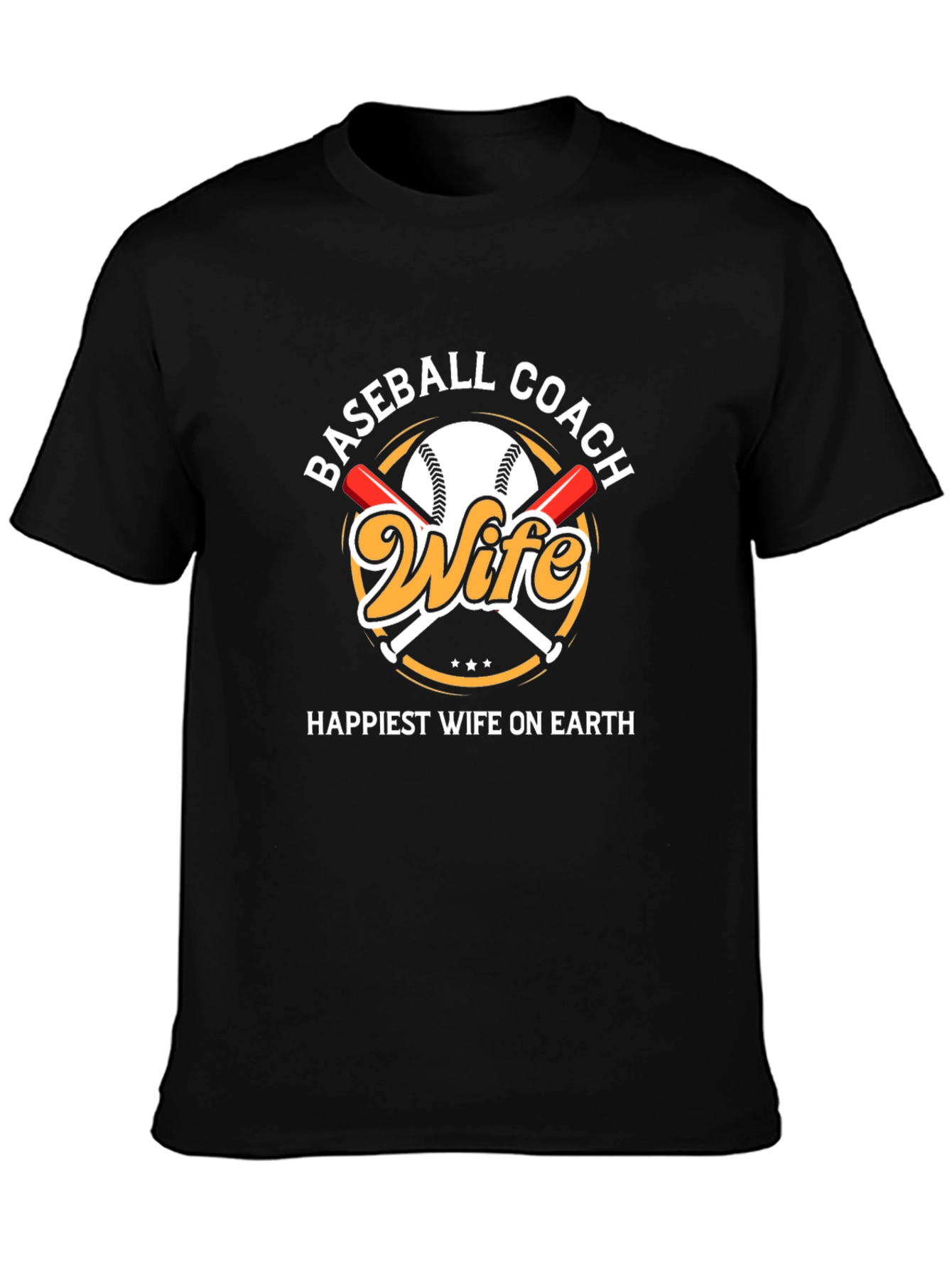 Baseball Coach Wife Graphic T-Shirt