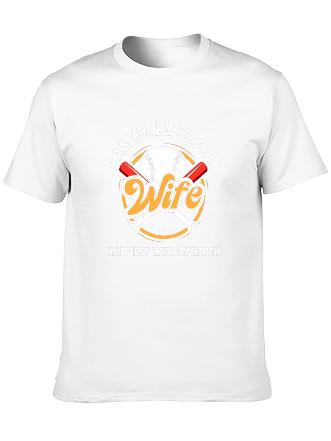 Baseball Coach Wife Graphic T-Shirt