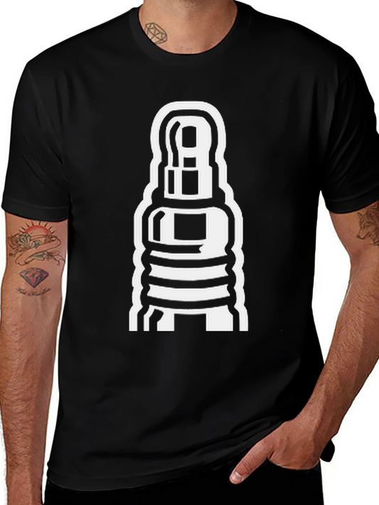 Spark Plug Graphic T-Shirt