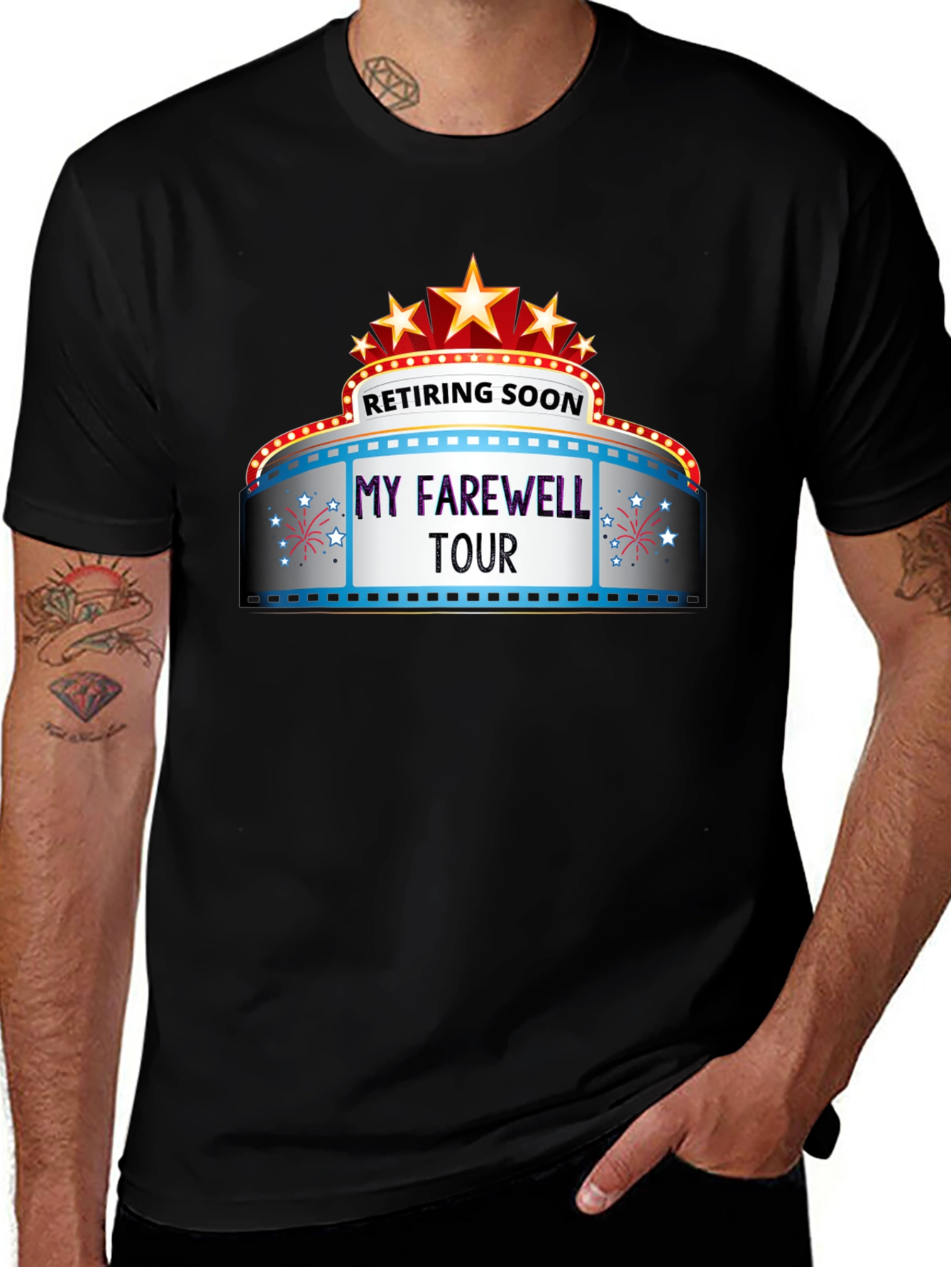 Retiring Soon My Farewell Tour T-Shirt