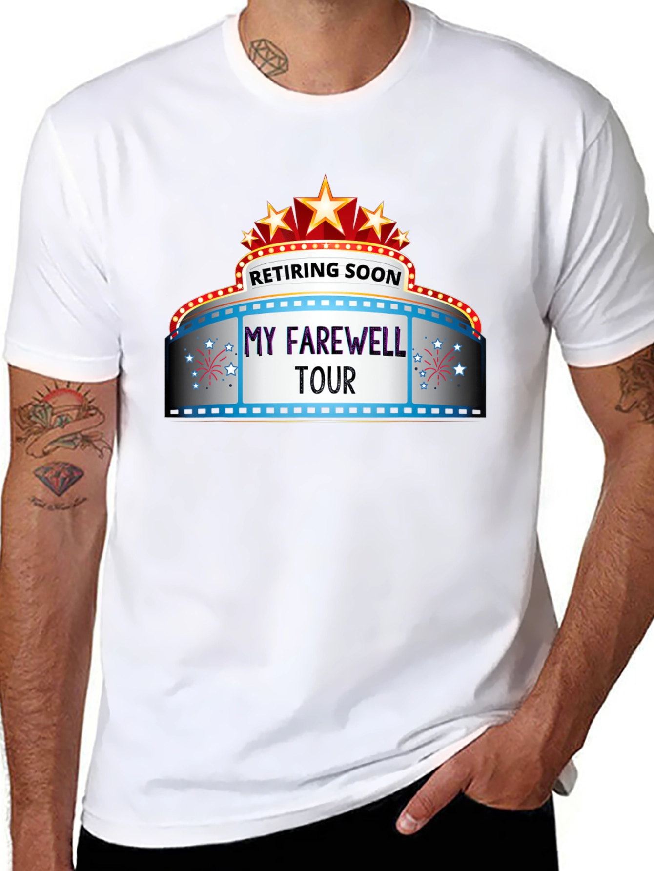 Retiring Soon My Farewell Tour T-Shirt