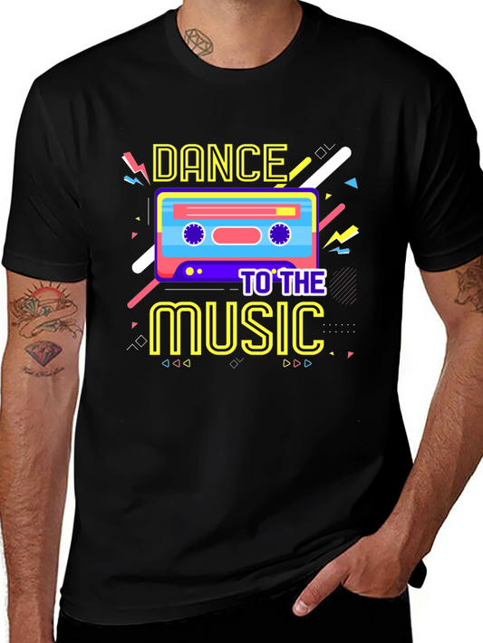 Dance to The Music Graphic T-Shirt