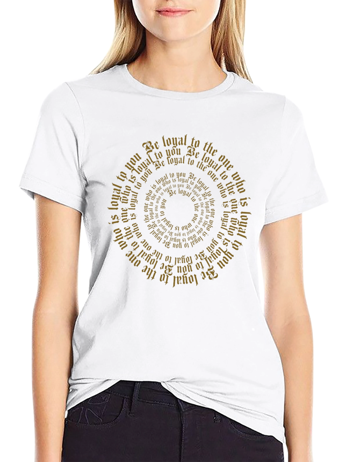 Loyalty Circle Graphic T-Shirt