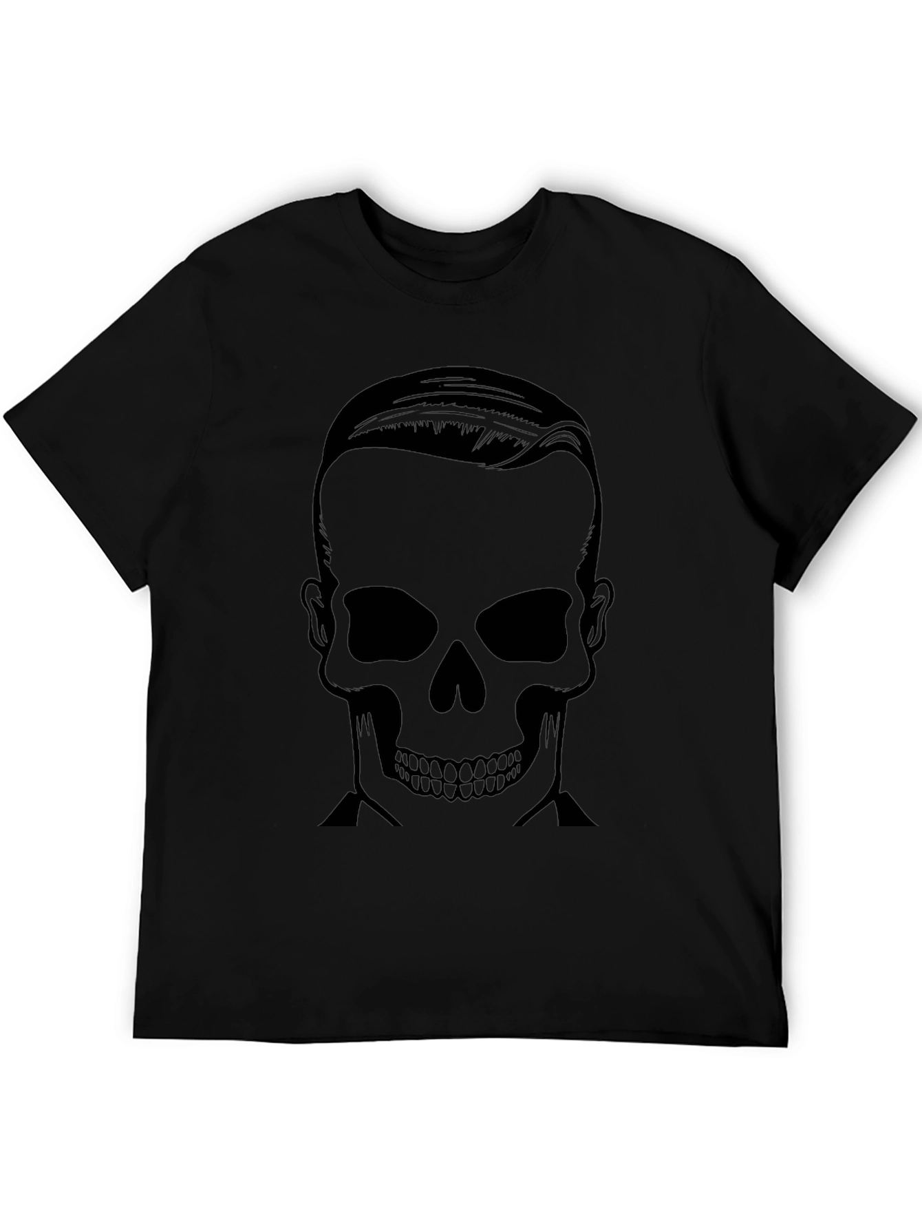 Grave Groom Tee - Stylish Skull Graphic T-Shirt