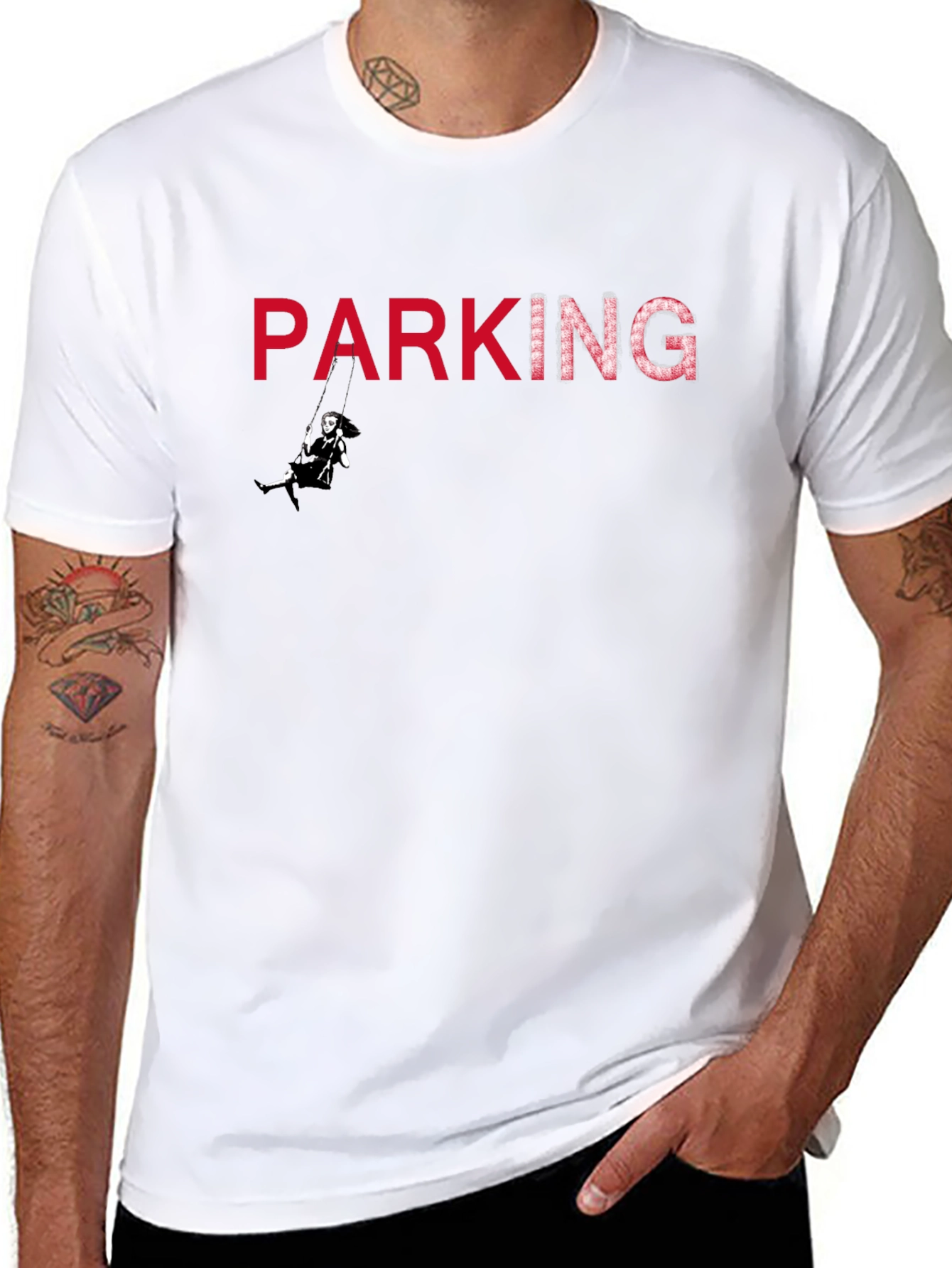 Parking Swing T-Shirt - Unique Graphic Tee