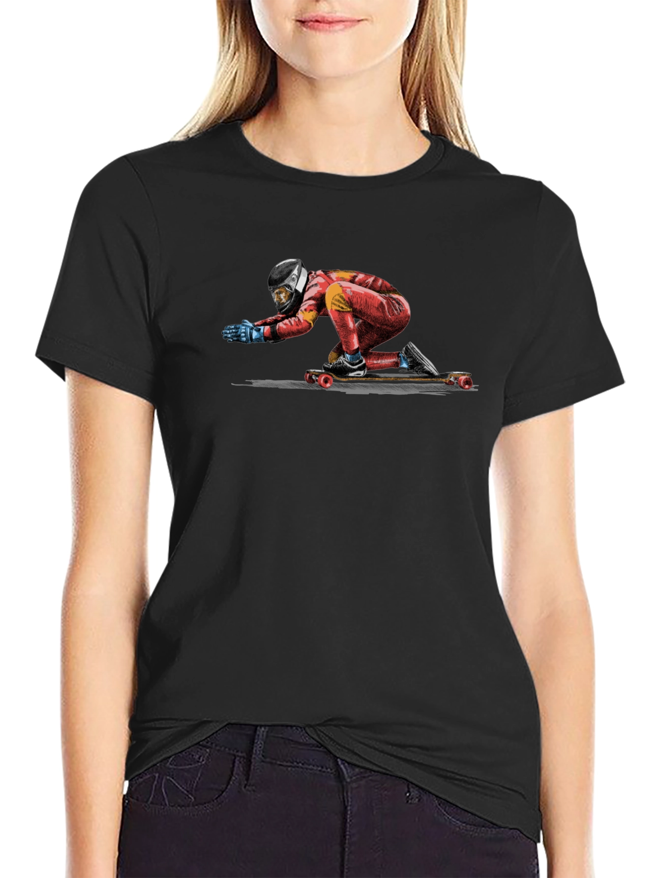 Skateboarder Graphic Tee