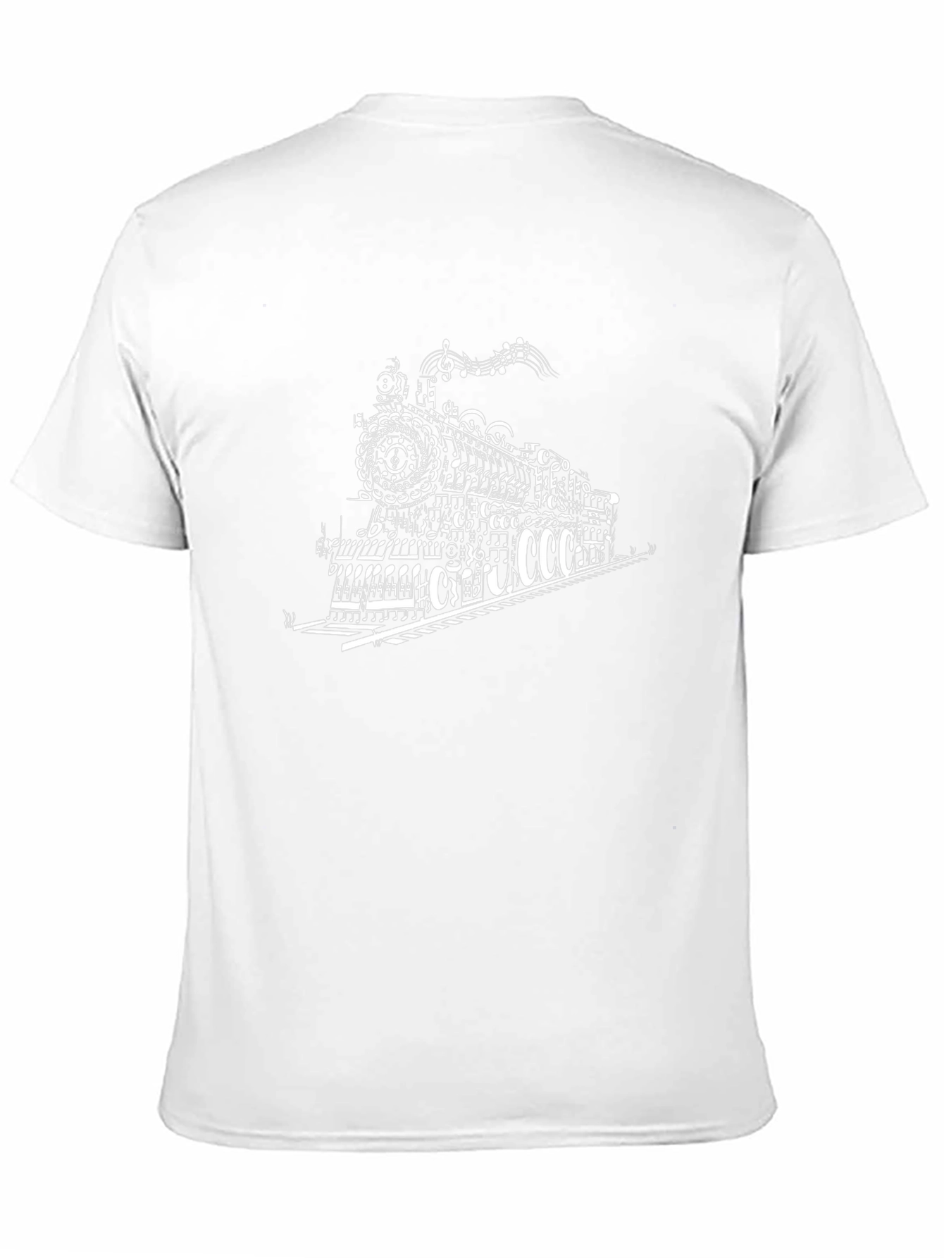 Music Train T-Shirt - Black Cotton Tee