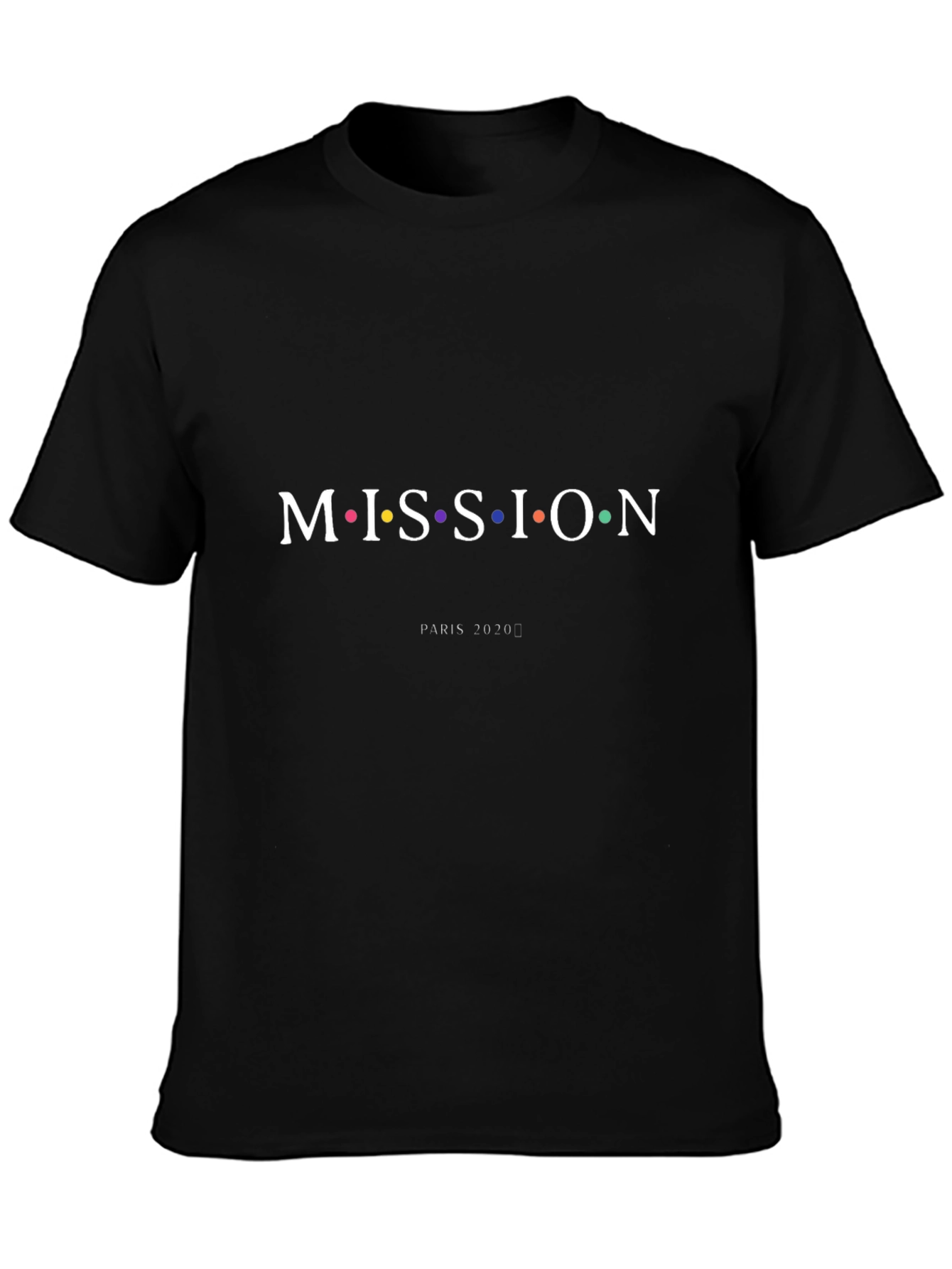 Mission Paris 2020 Graphic Tee - Black