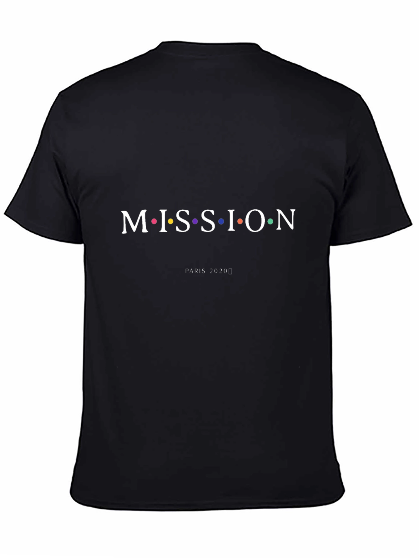 Mission Paris 2020 Graphic Tee - Black
