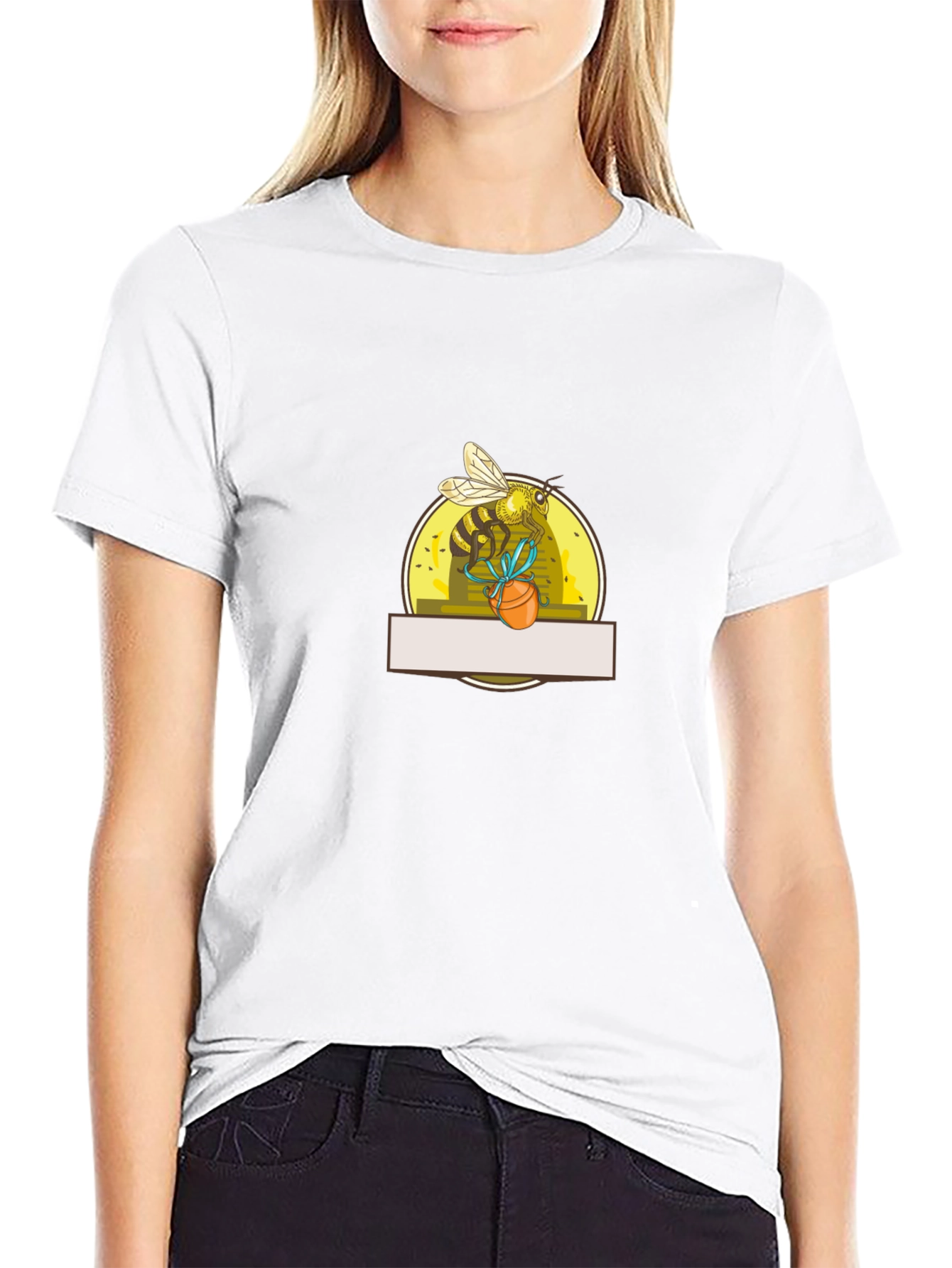 Bee Graphic T-Shirt - Black Stylish & Unique Design