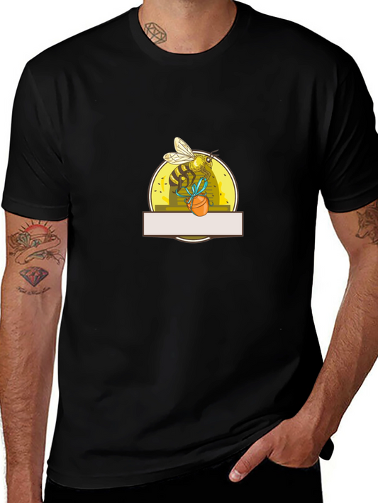Bee Graphic T-Shirt - Black Stylish & Unique Design