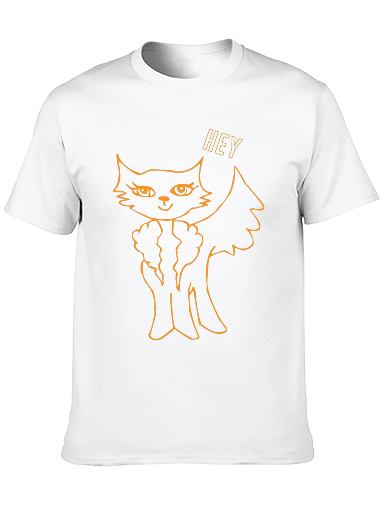 Funny Cat Halloween T-Shirt - Black