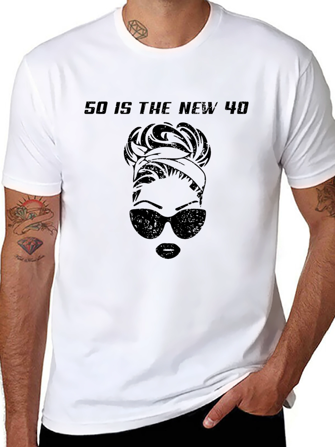 50 is the New 40 Graphic T-Shirt