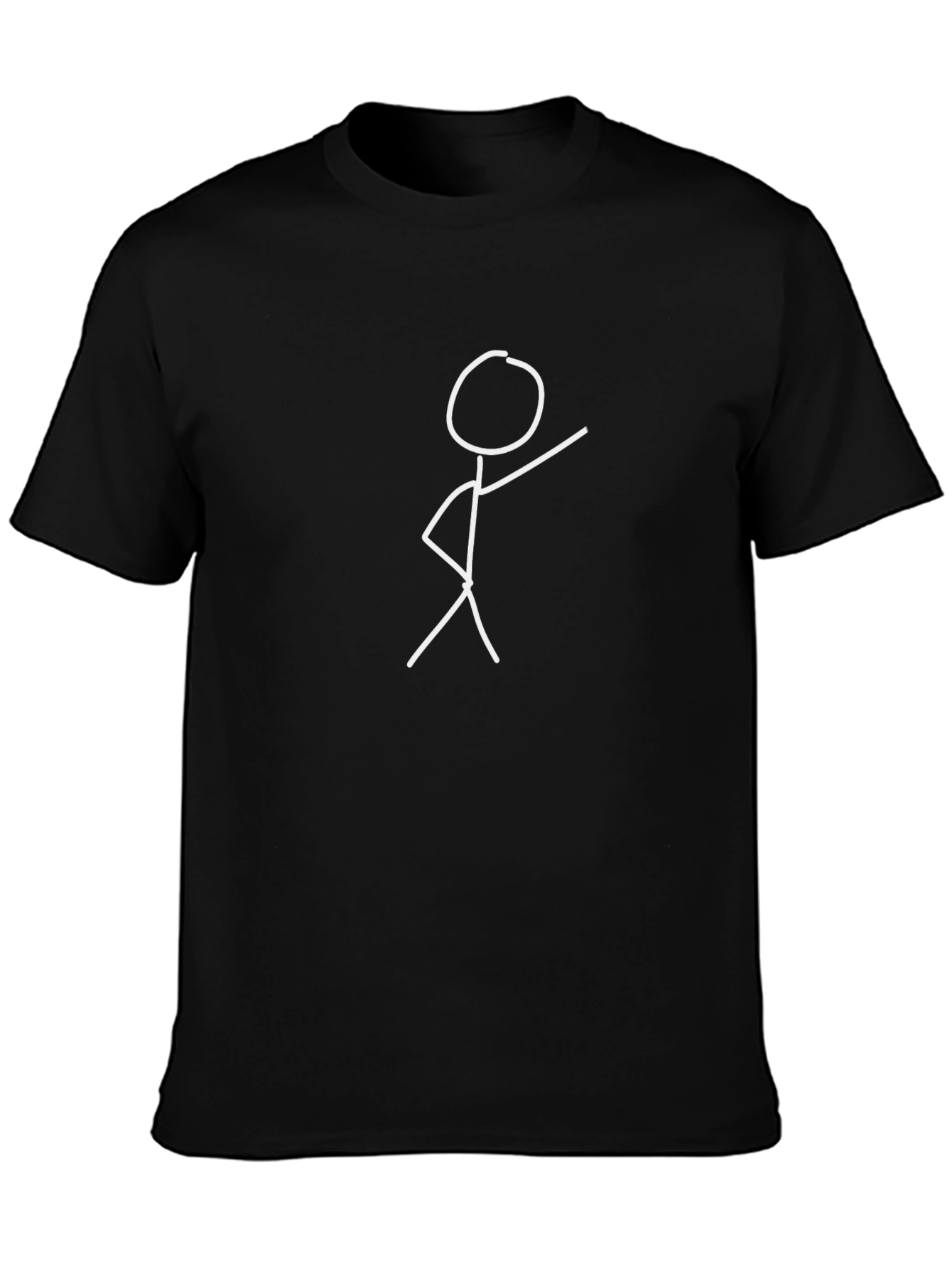 Stick Figure Tee - Funny Graphic T-Shirt