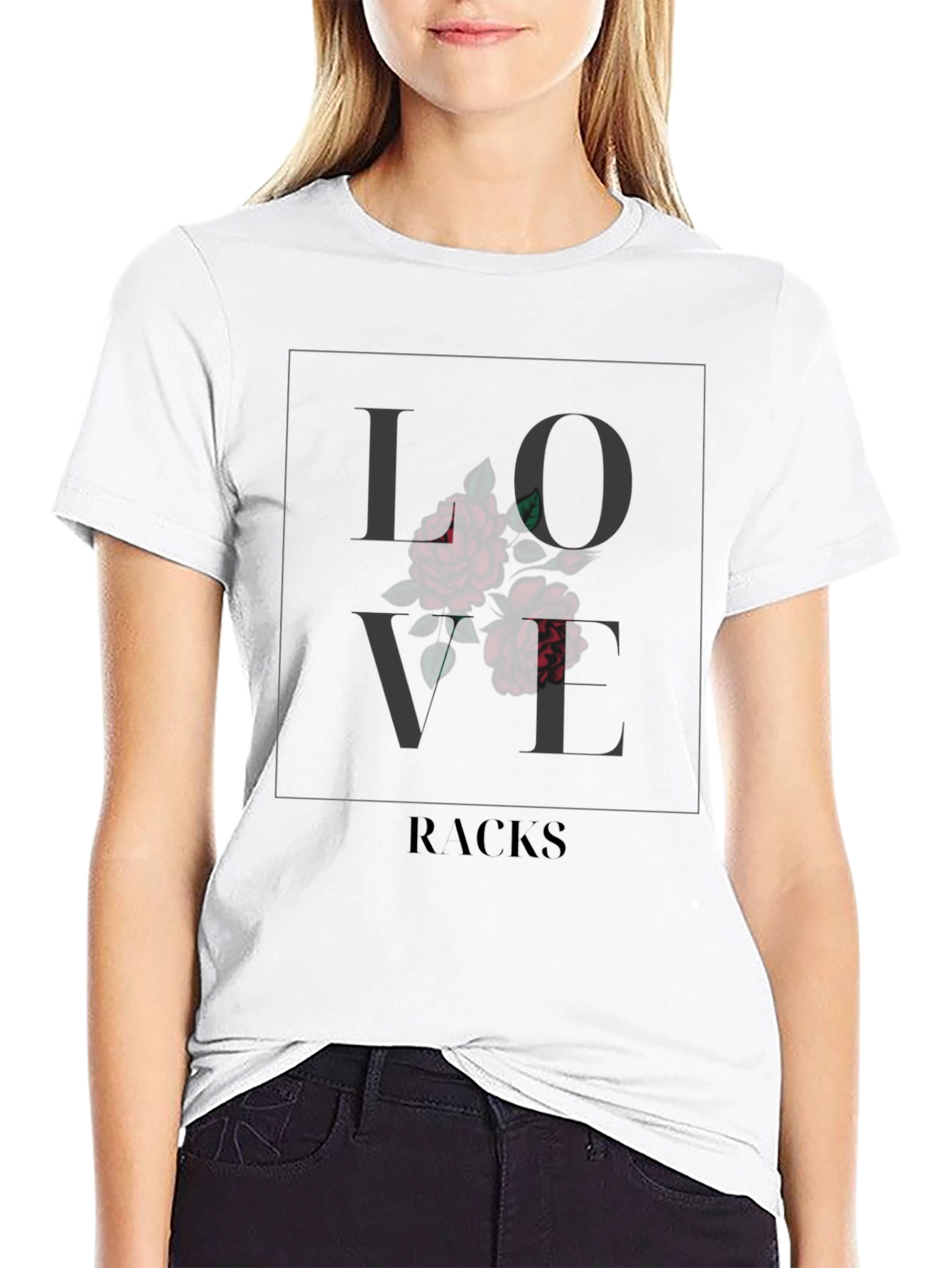 Love Racks Graphic T-Shirt - Black