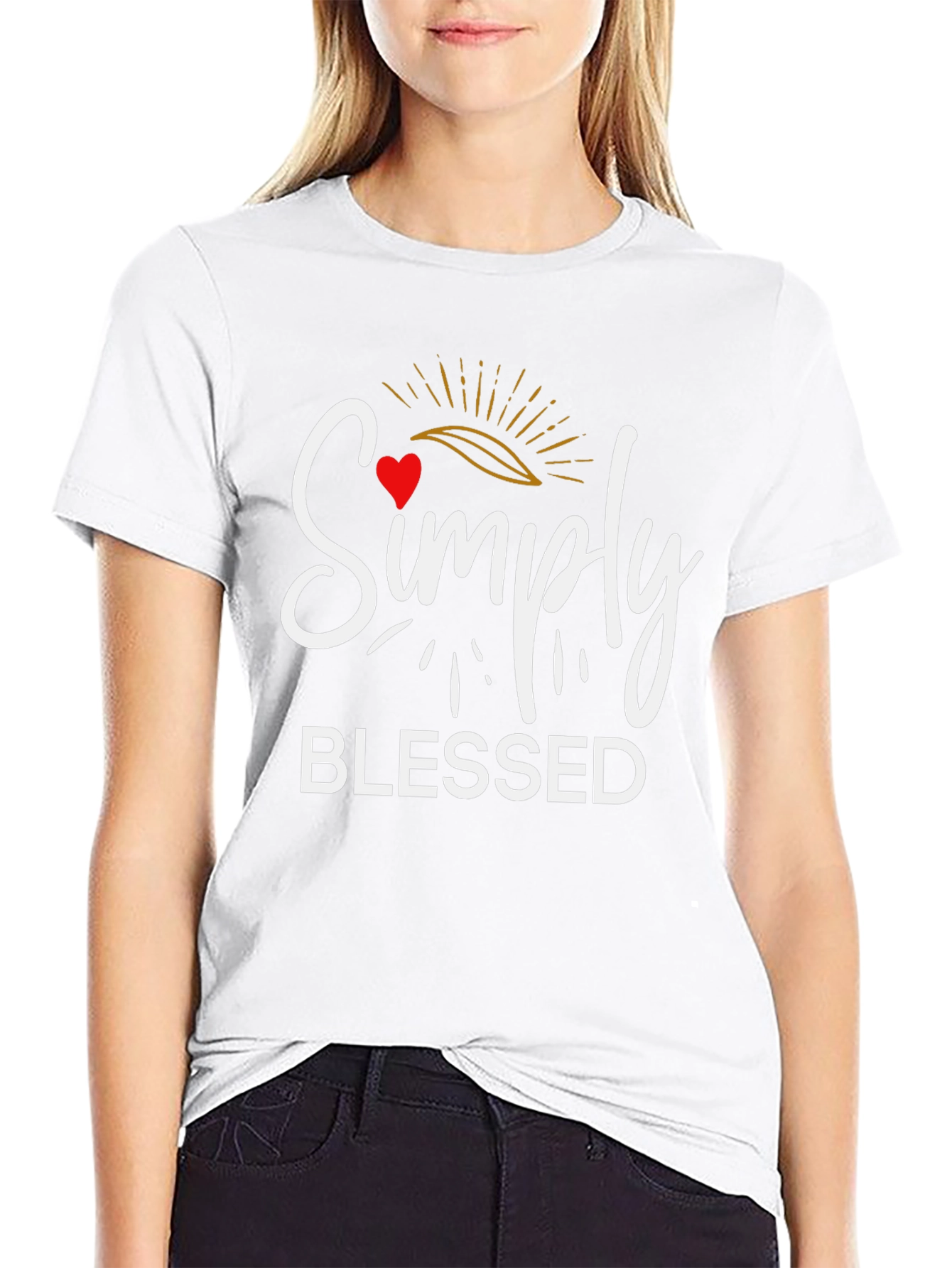 Simply Blessed Graphic T-Shirt