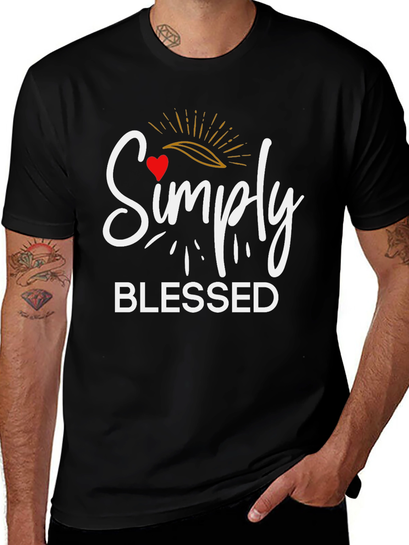 Simply Blessed Graphic T-Shirt