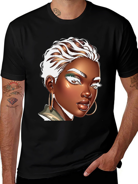 Stylish Graphic Tee - Womens Portrait