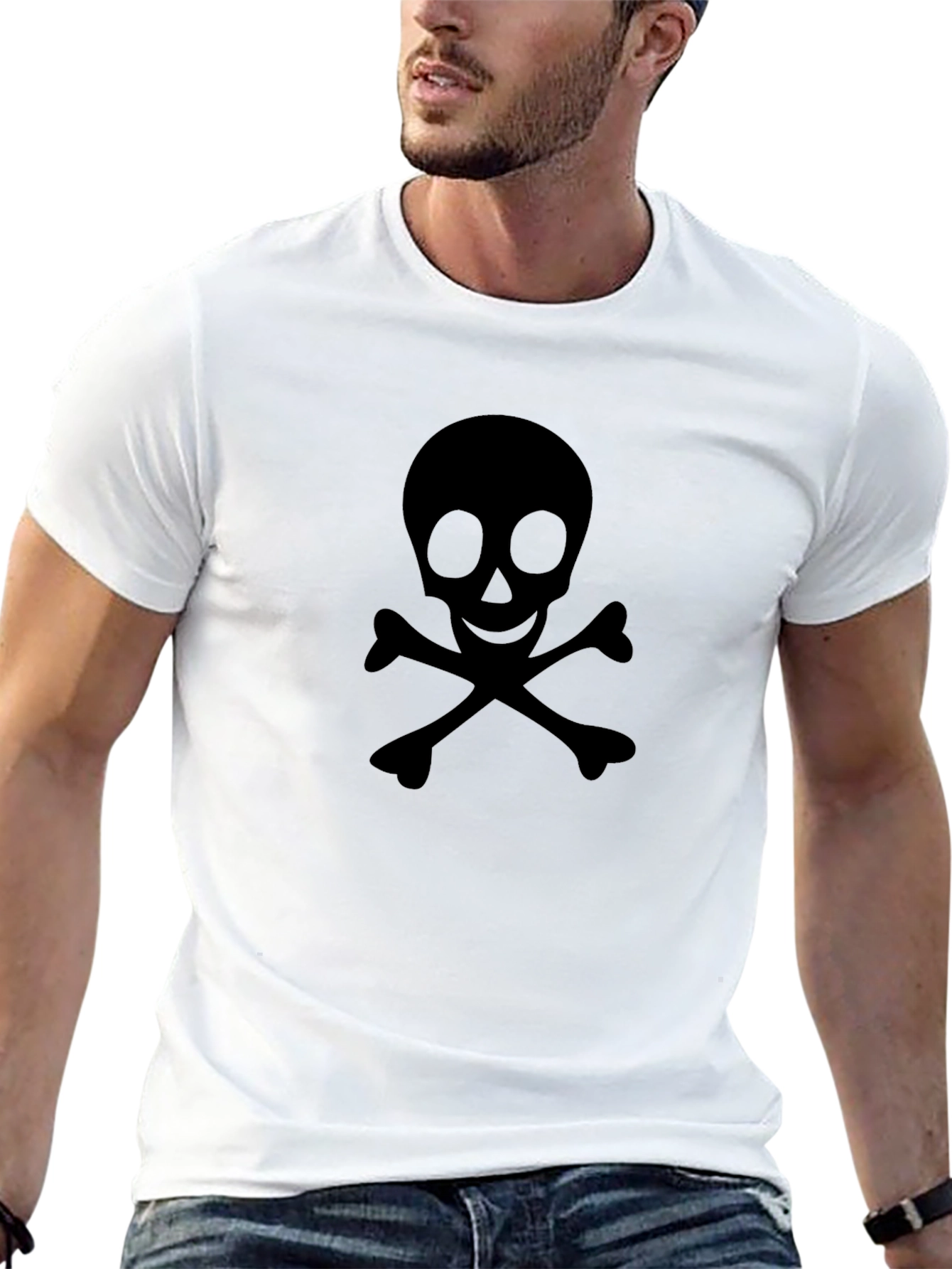 Skull and Crossbones Graphic Tee