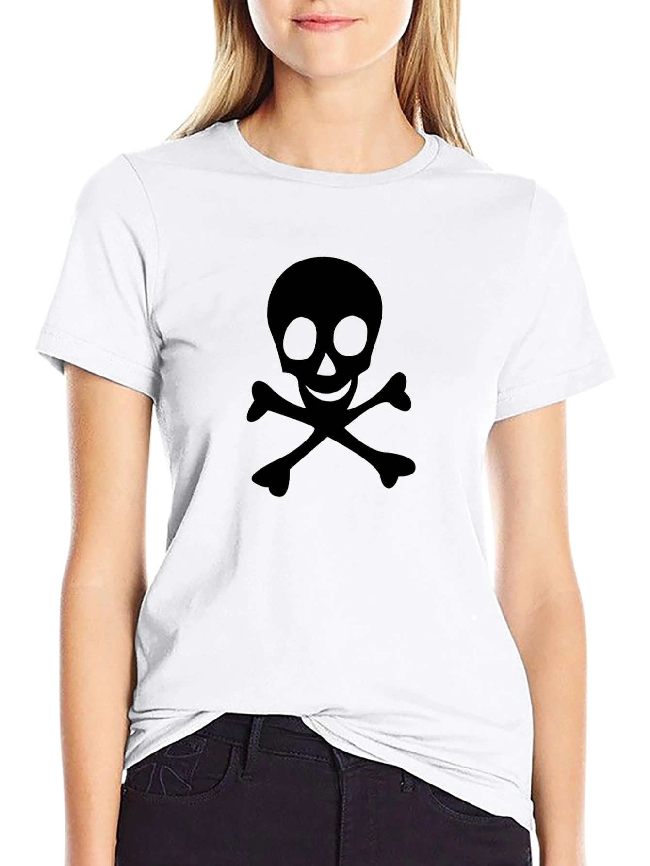 Skull and Crossbones Graphic Tee