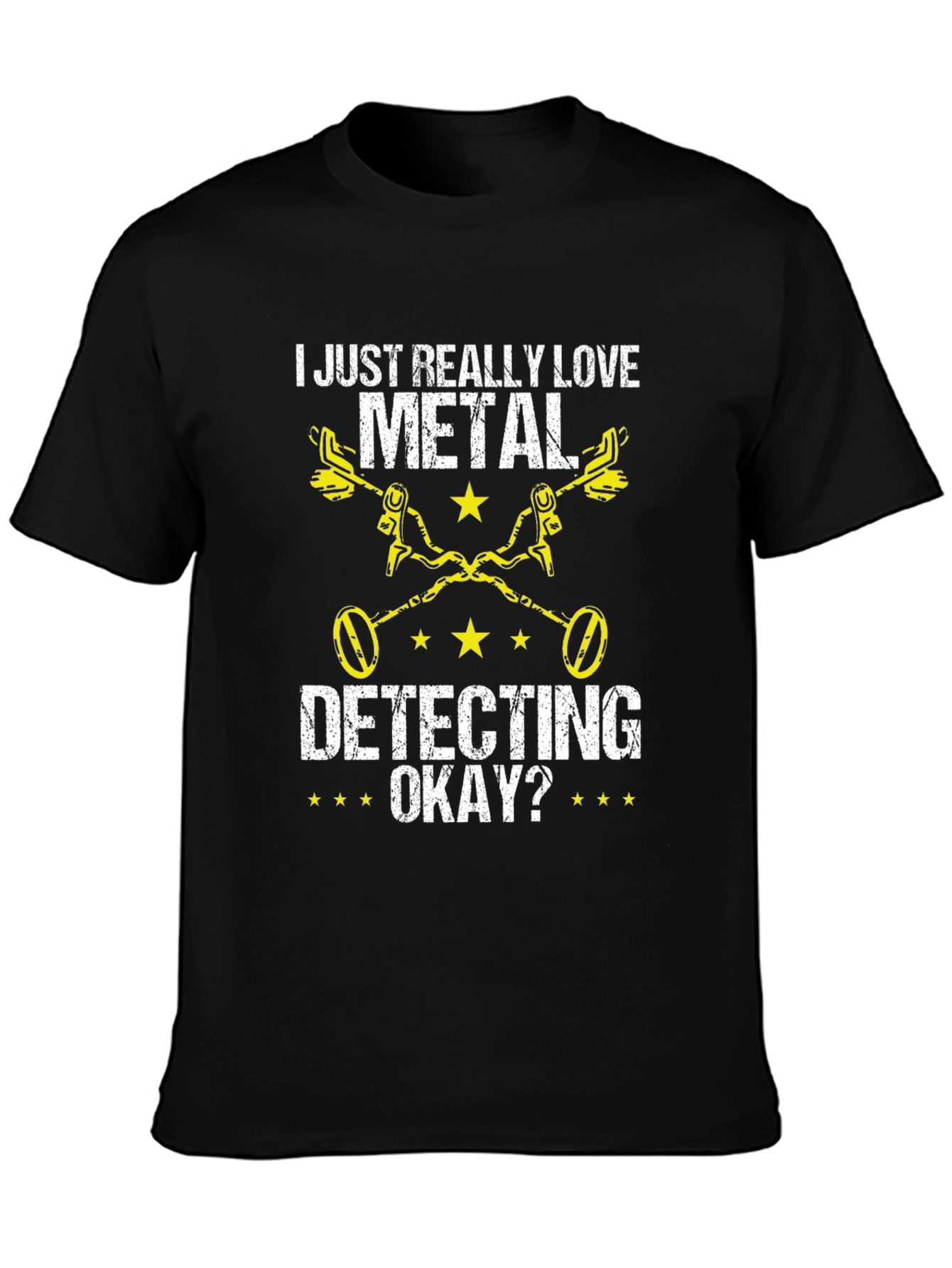Metal Detecting T-Shirt - I Love Metal Detecting