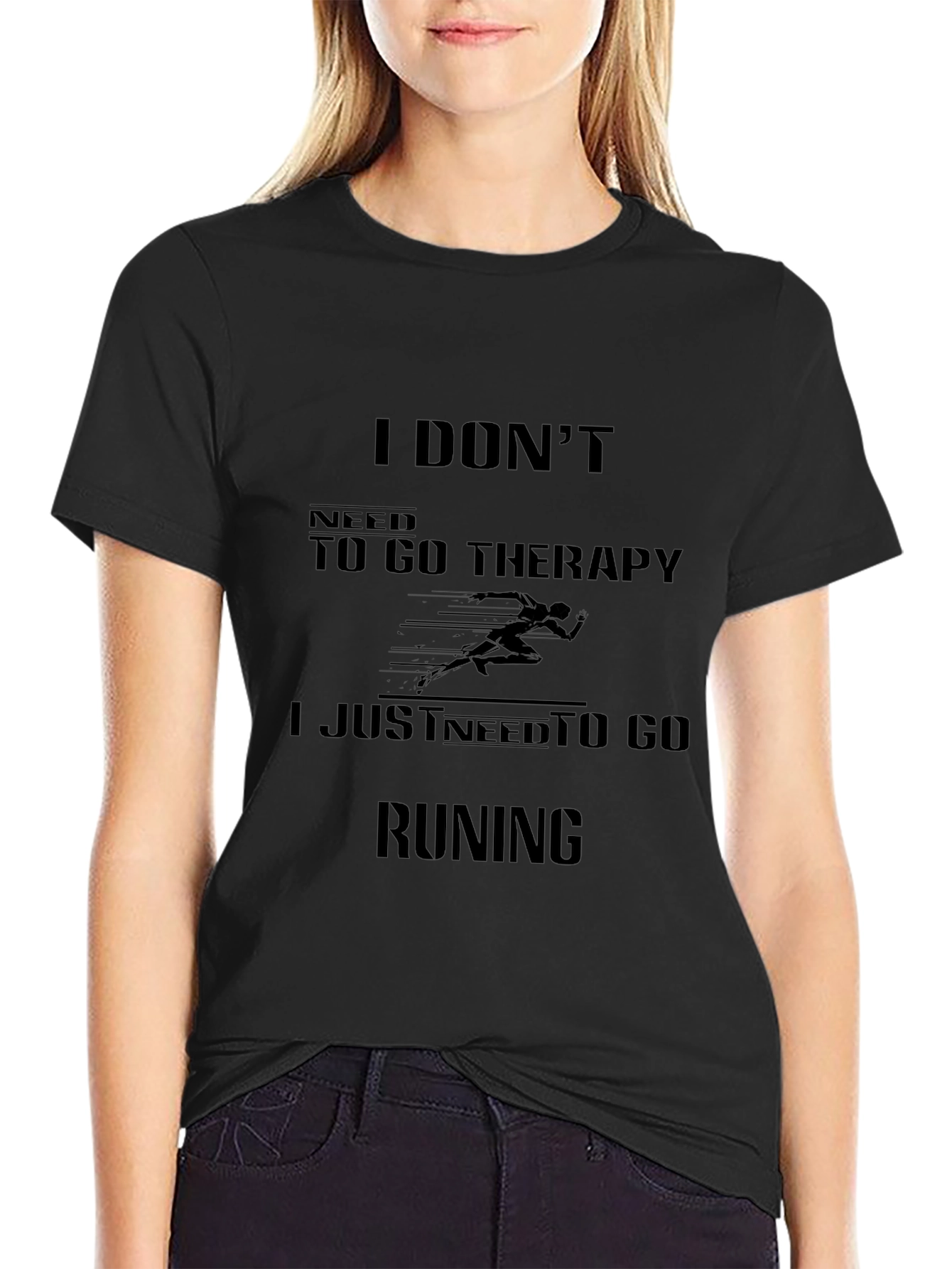 Therapy? I Just Need Running T-Shirt