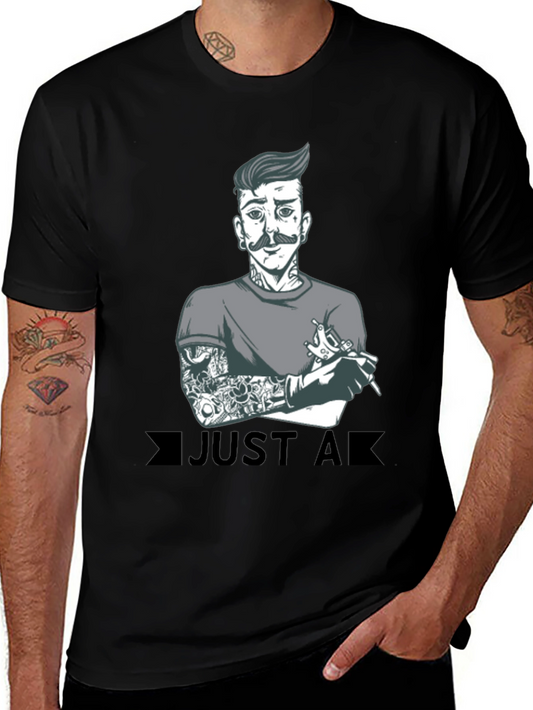 Tattoo Artist Graphic T-Shirt - Black
