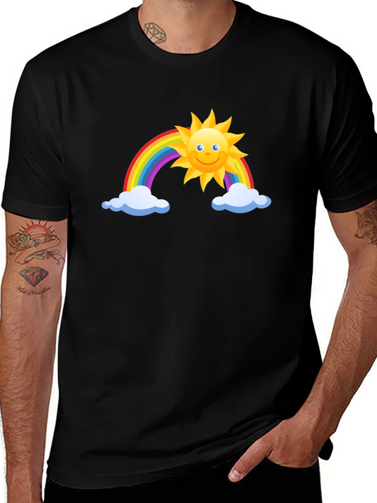 Rainbow Sun Graphic Tee