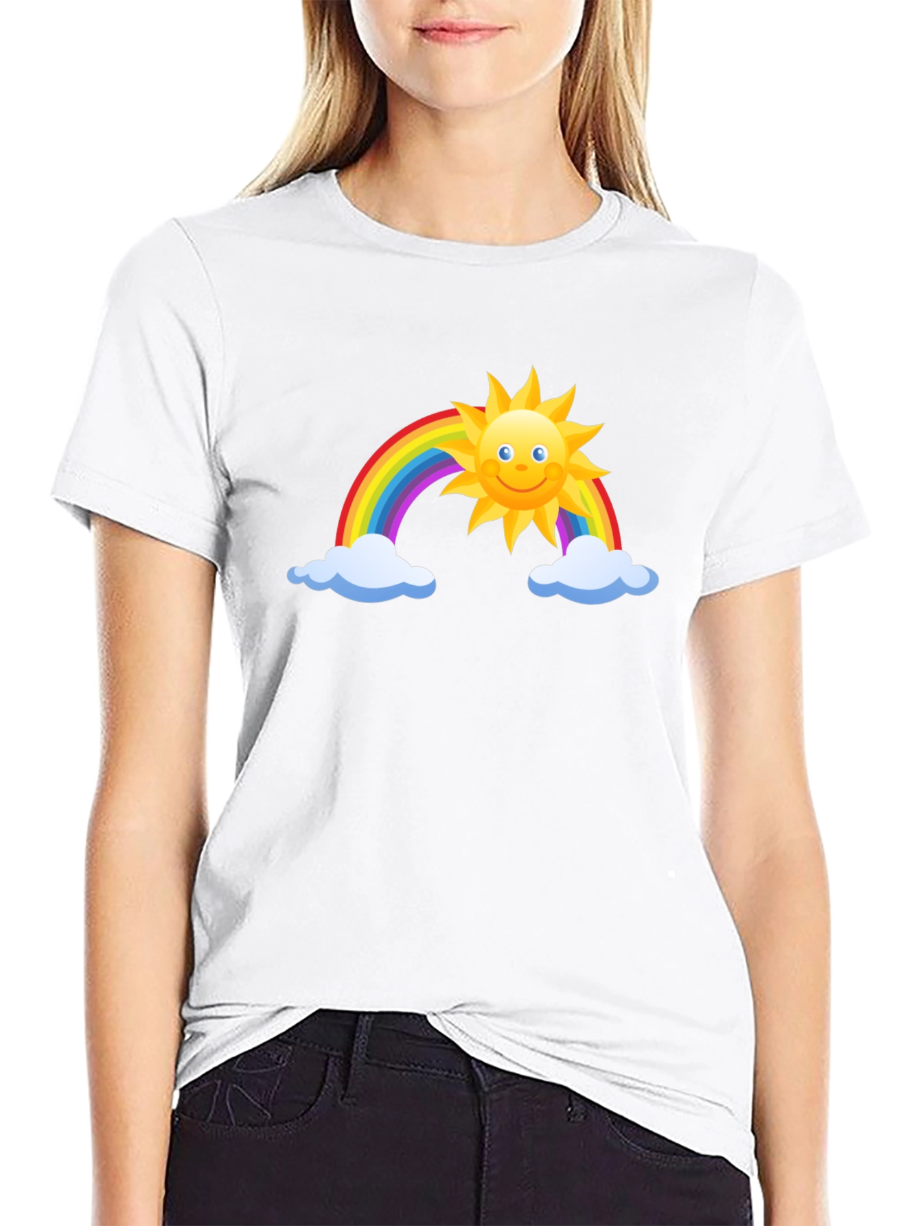 Rainbow Sun Graphic Tee