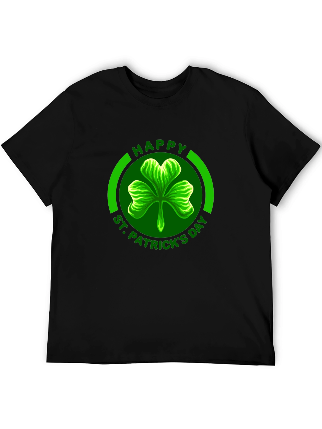 St. Patricks Day Clover Graphic Tee