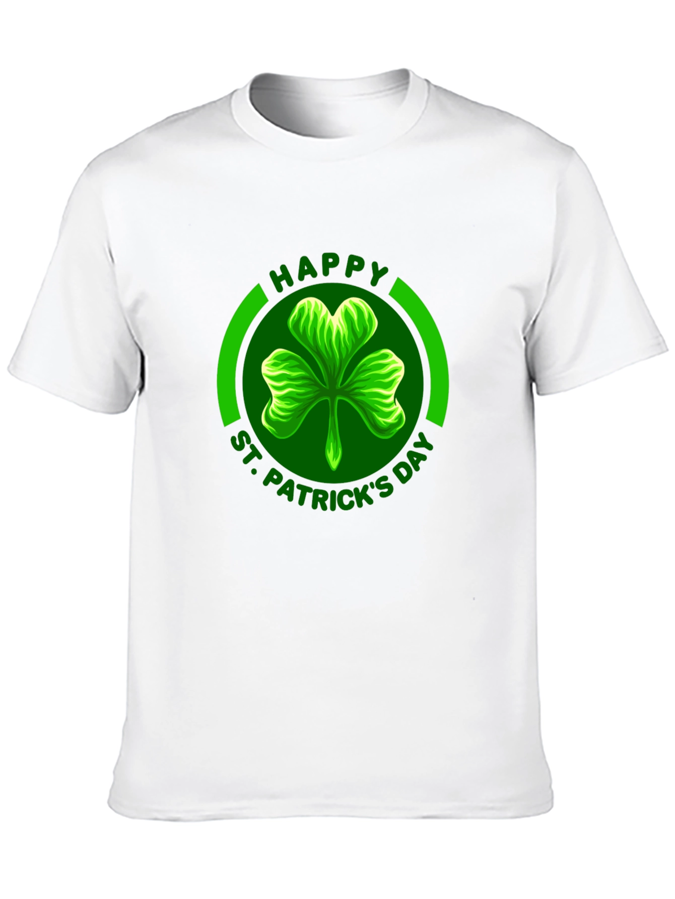 St. Patricks Day Clover Graphic Tee