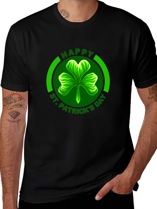 St. Patricks Day Clover Graphic Tee