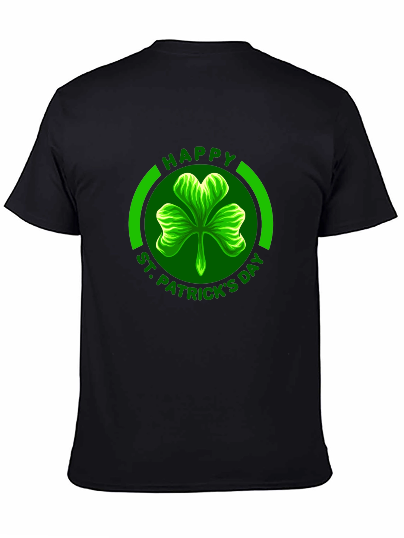 St. Patricks Day Clover Graphic Tee