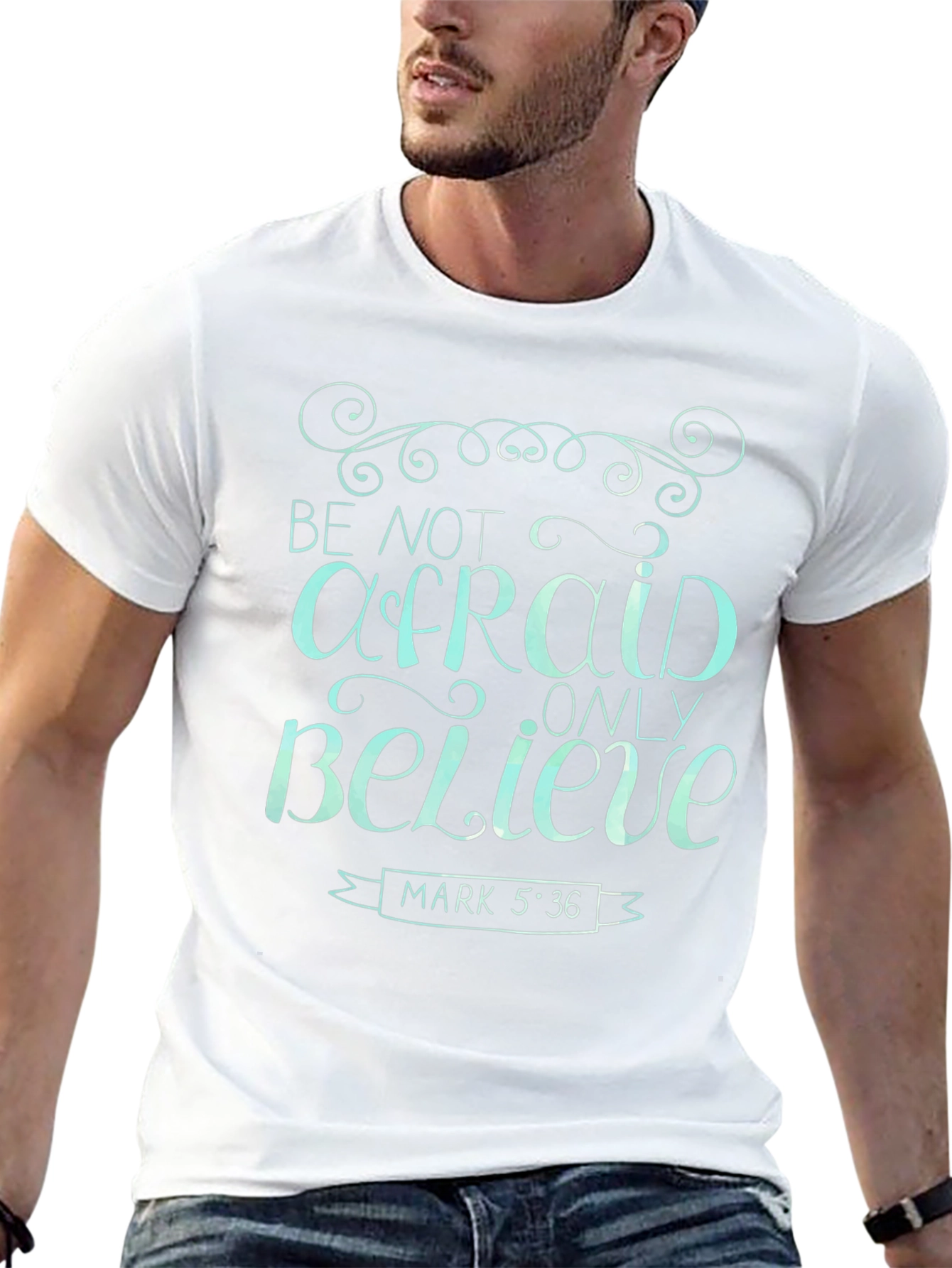 Be Not Afraid Graphic Tee - Christian Apparel