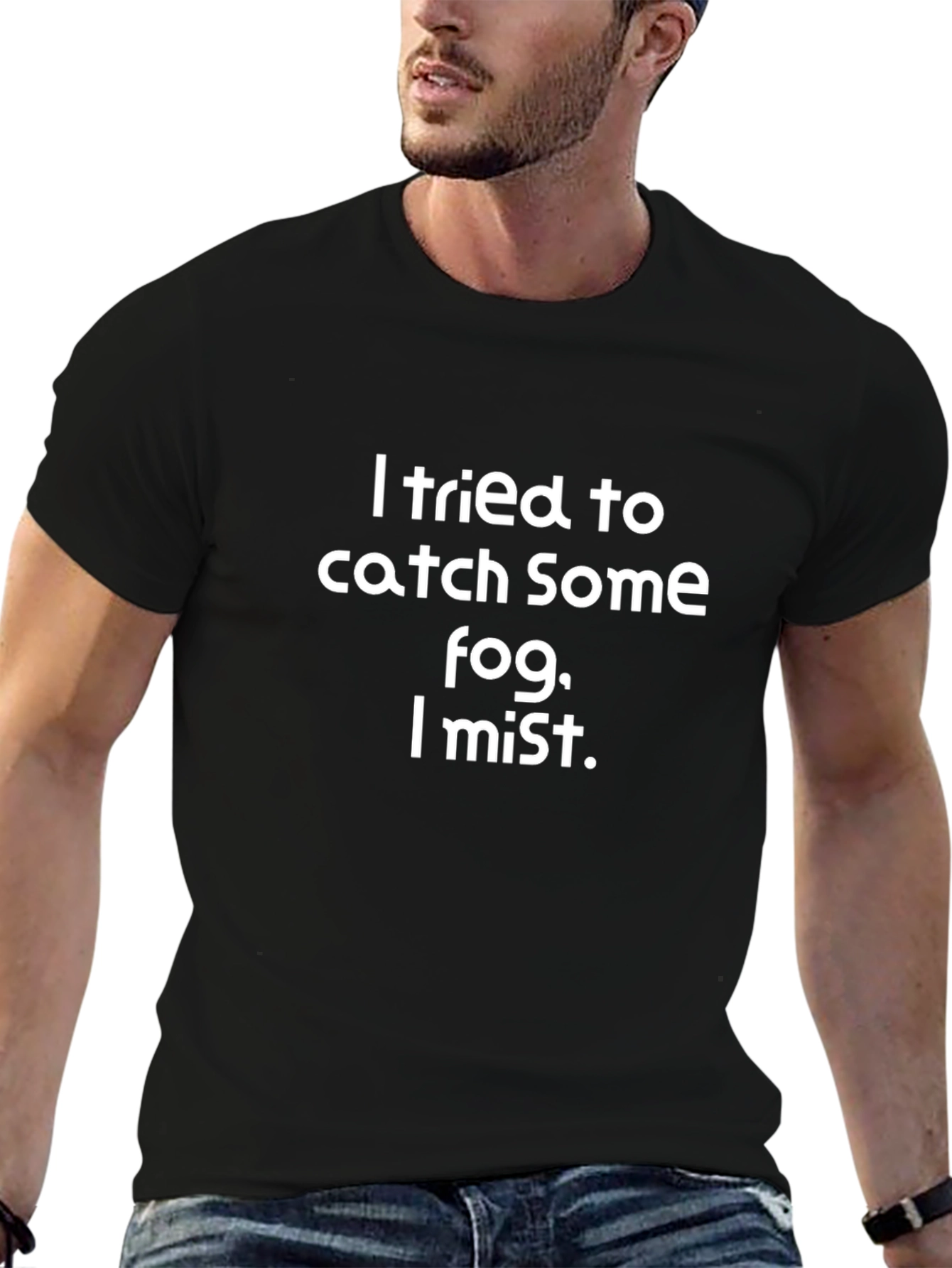 Fog Mist Pun T-Shirt - Humorous Graphic Tee