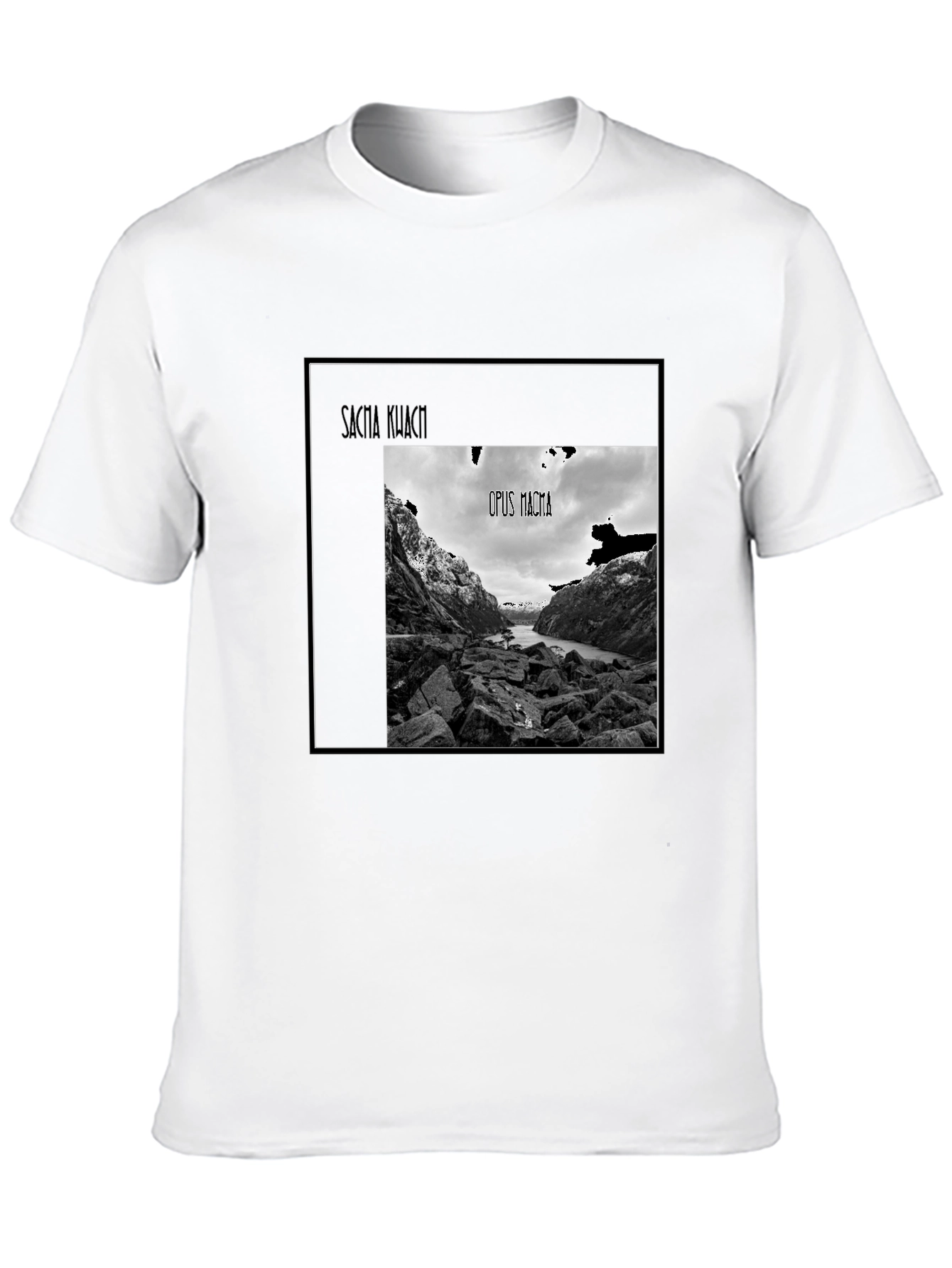 Sacra Kuacti Opus Macra Black T-Shirt