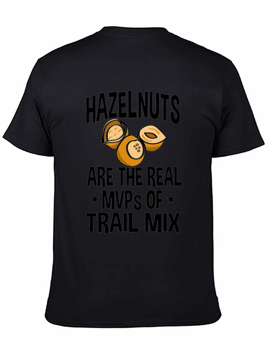 Hazelnut Trail Mix MVP T-Shirt - Black Cotton Tee