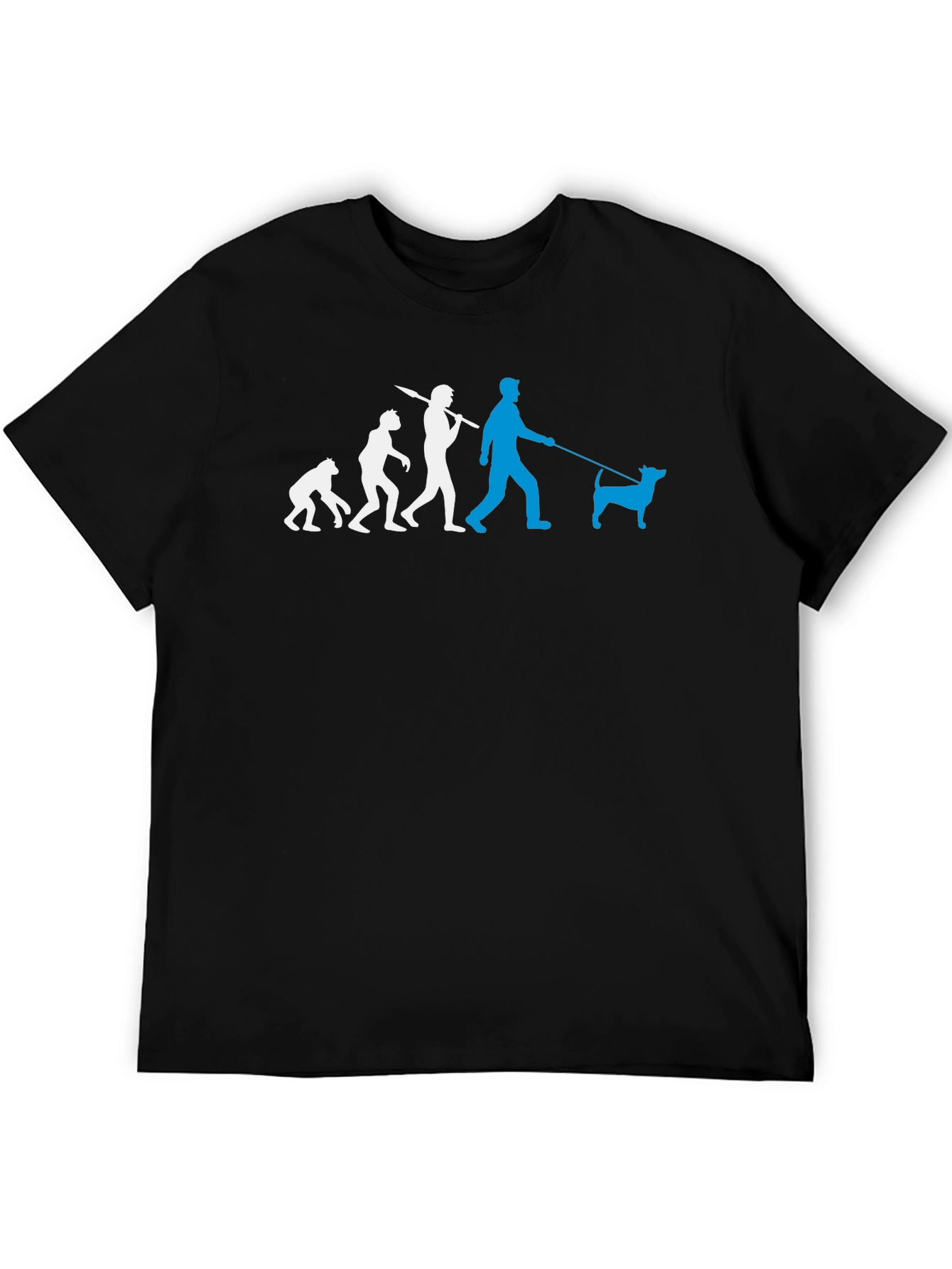 Evolution of Dog Walker T-Shirt