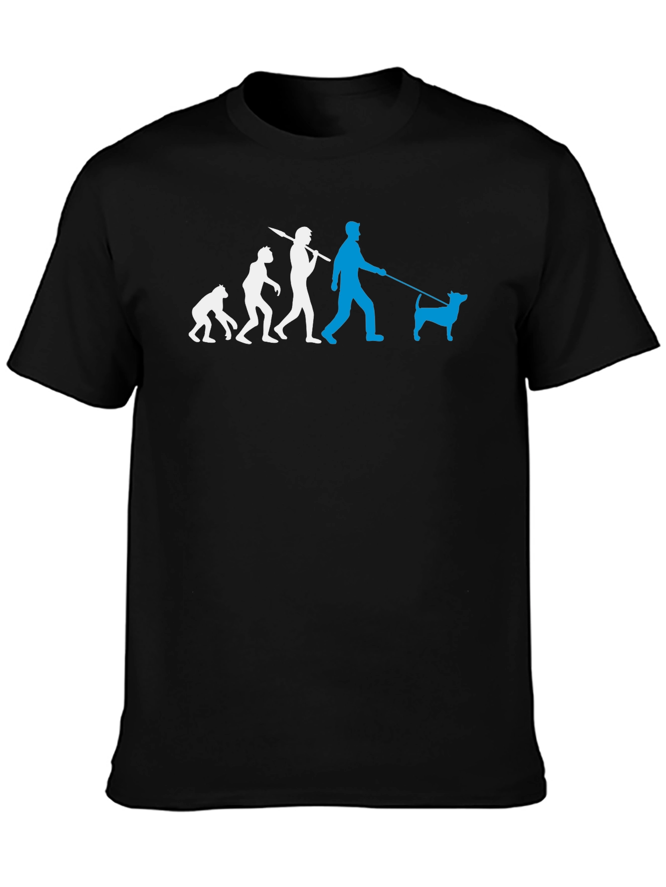 Evolution of Dog Walker T-Shirt