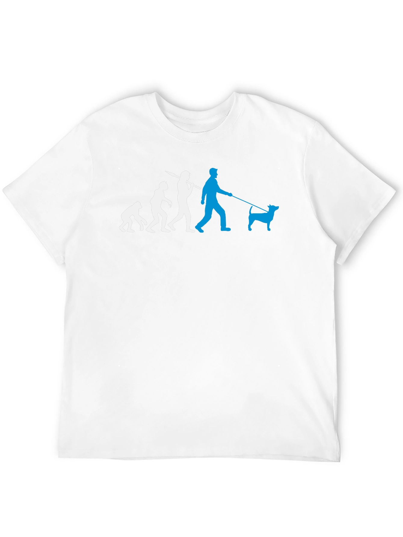 Evolution of Dog Walker T-Shirt