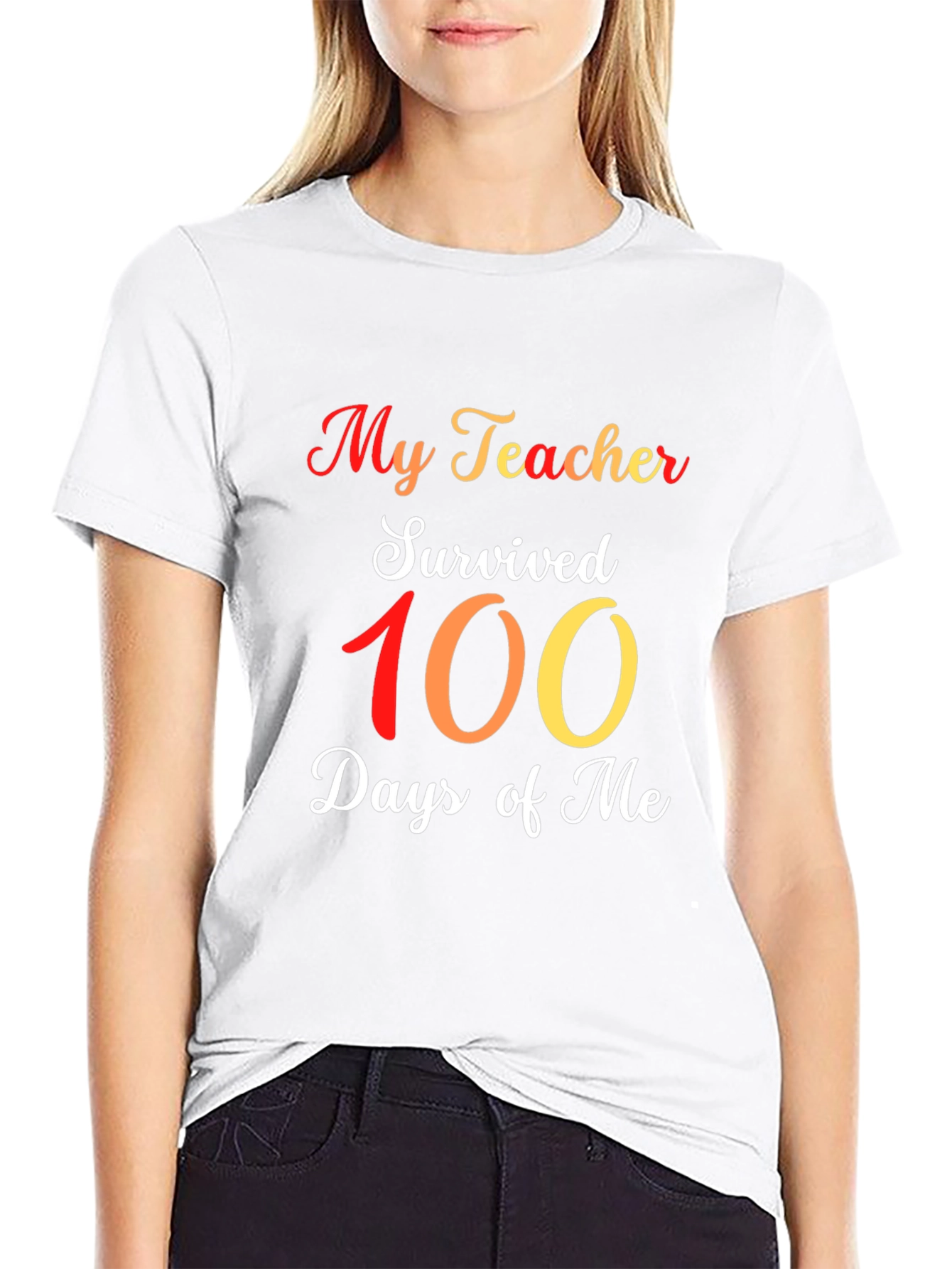 My Teacher Survived 100 Days Of Me T-Shirt