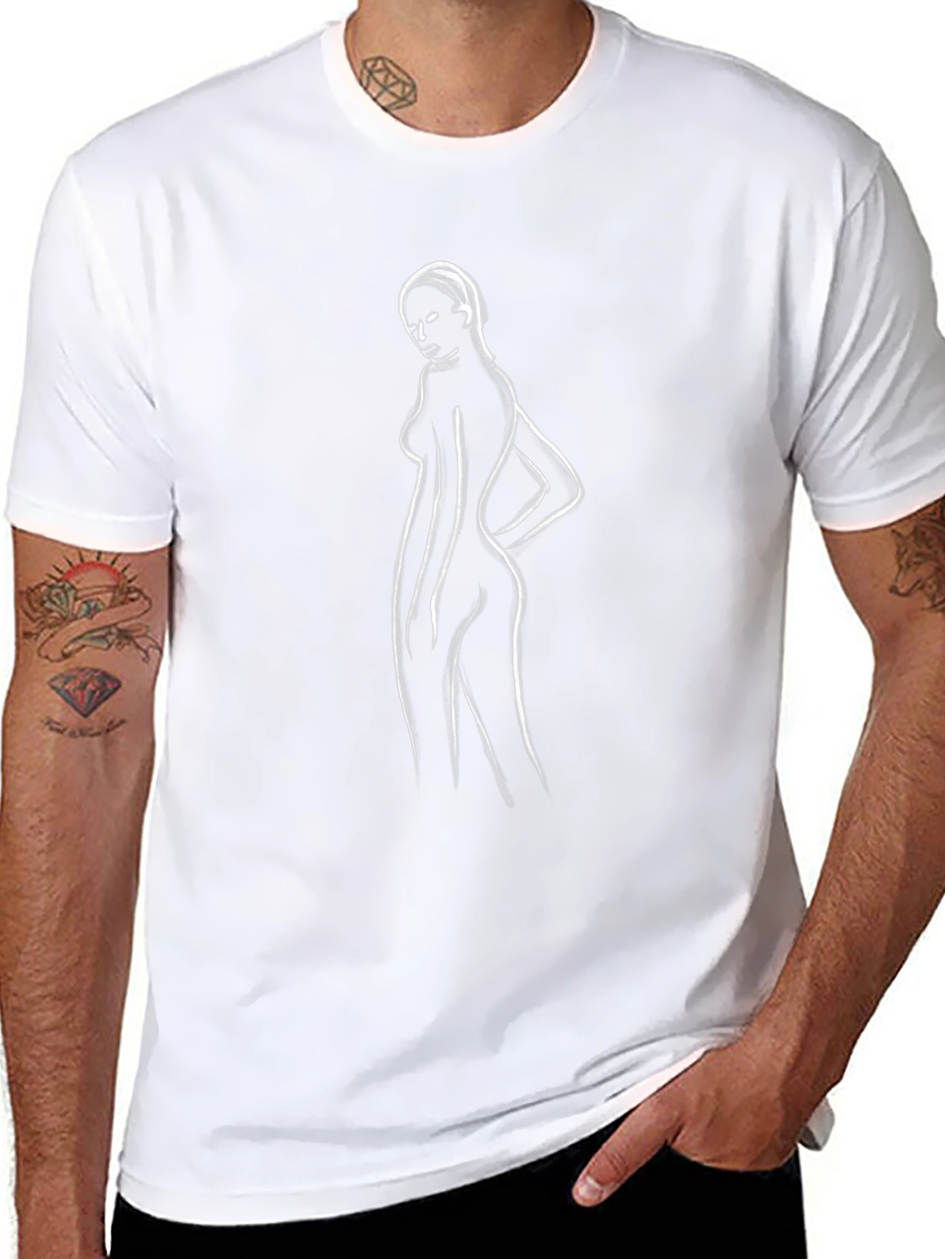 Minimalist Silhouette T-Shirt