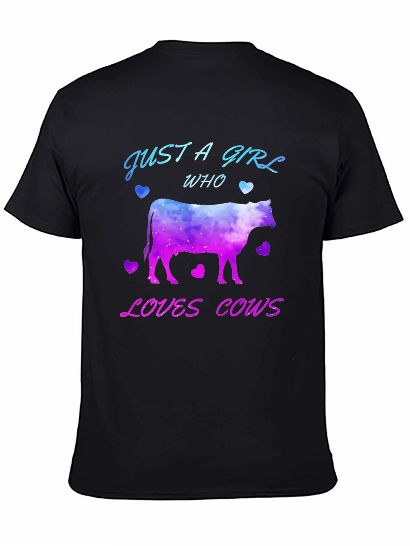 Just A Girl Who Loves Cows T-Shirt