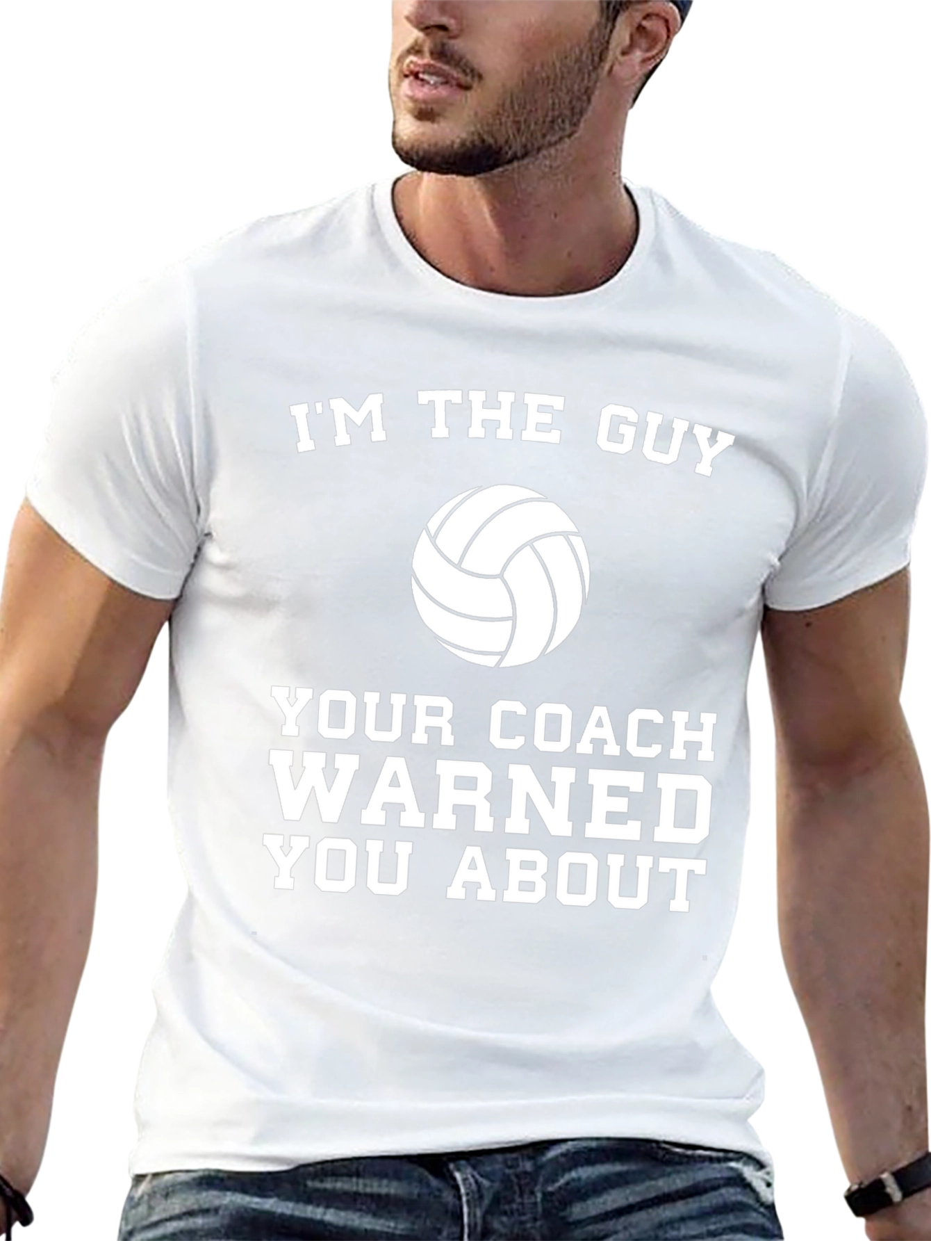 Volleyball Coach Warning T-Shirt