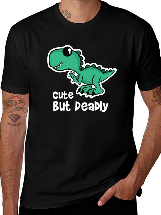 Cute But Deadly Dinosaur Graphic Tee