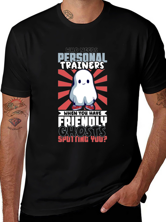 Funny Ghost Gym T-Shirt - Personal Trainers