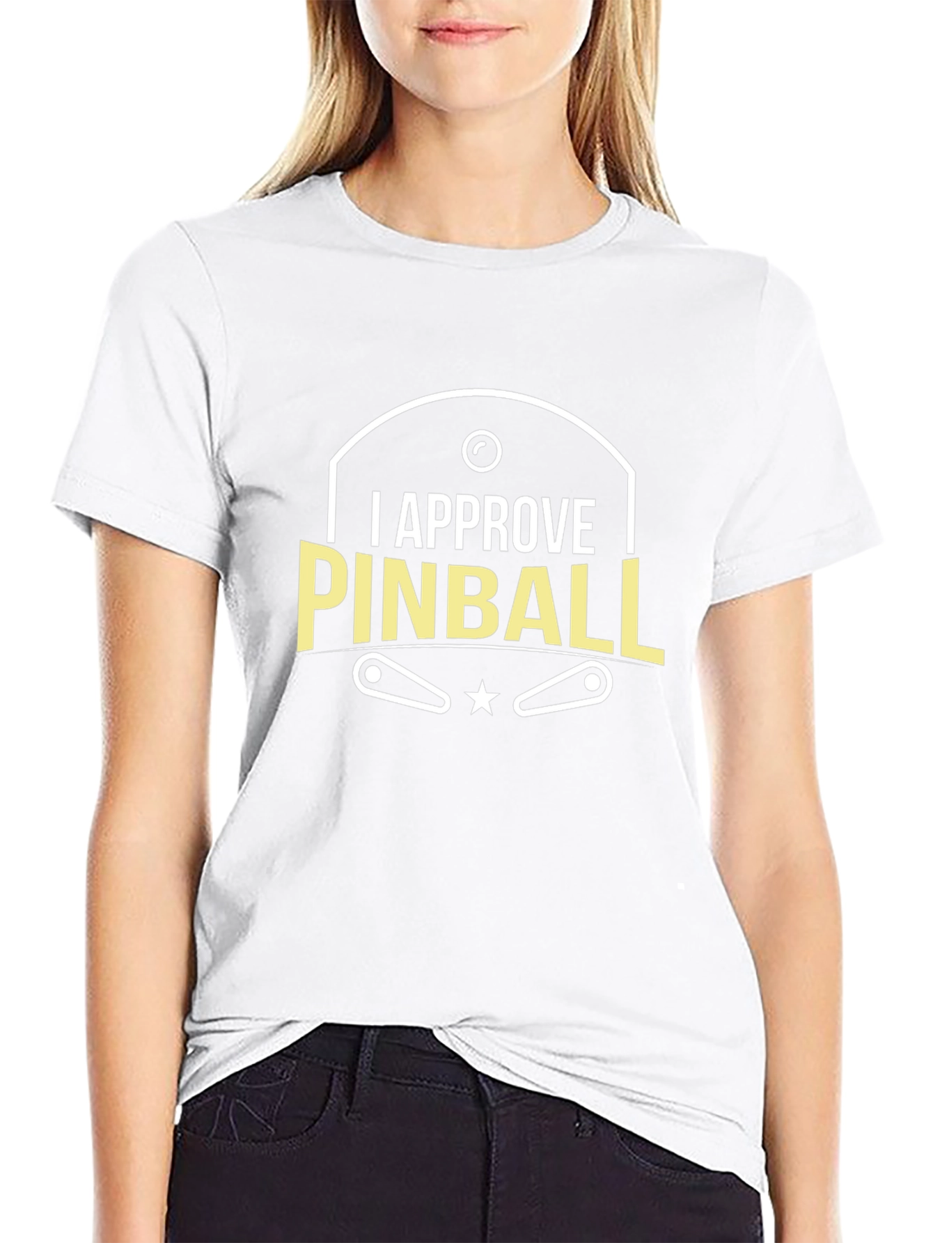 I Approve Pinball T-Shirt - Classic Design